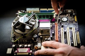 Working on a Computer Repair