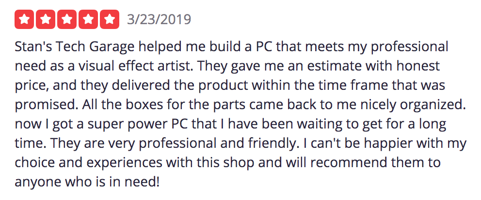 Custom Computer Review #2