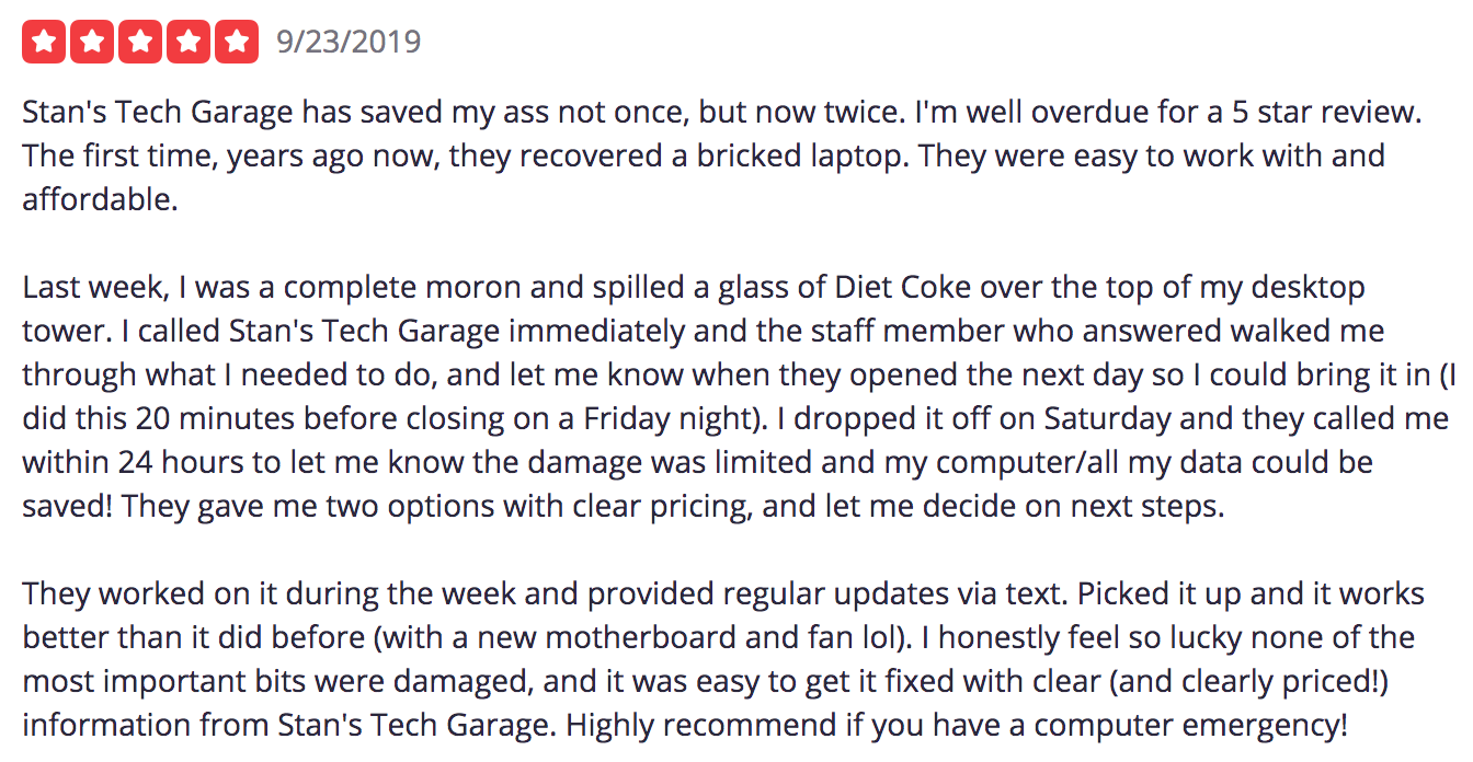 Liquid Spill Review #2 Liquid Spill Review